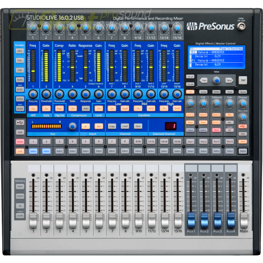 Presonus Studiolive 16 0.2 USB Performance and Recording Digital