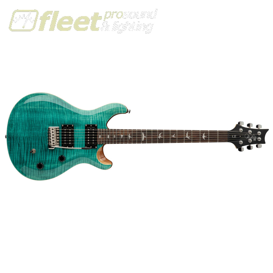 PRS SE Custom 24 Electric Guitar in Turquoise w/Gig Bag - CE44TU