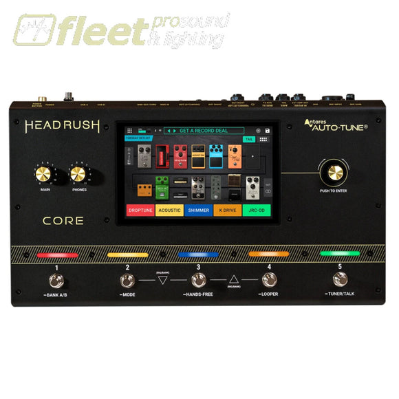 HeadRush Core Guitar FX/Amp Modeler/Vocal Processor GUITAR MULTI FX
