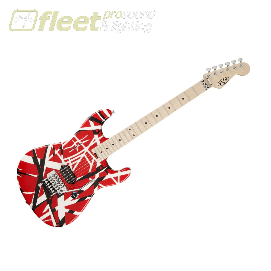 EVH Stripe Series Electric Guitar - Red/Black/White - 5107902503
