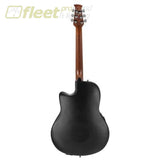 Ovation Applause AE44-5S Acoustic Guitar - Black Satin 6 STRING ACOUSTIC WITH ELECTRONICS