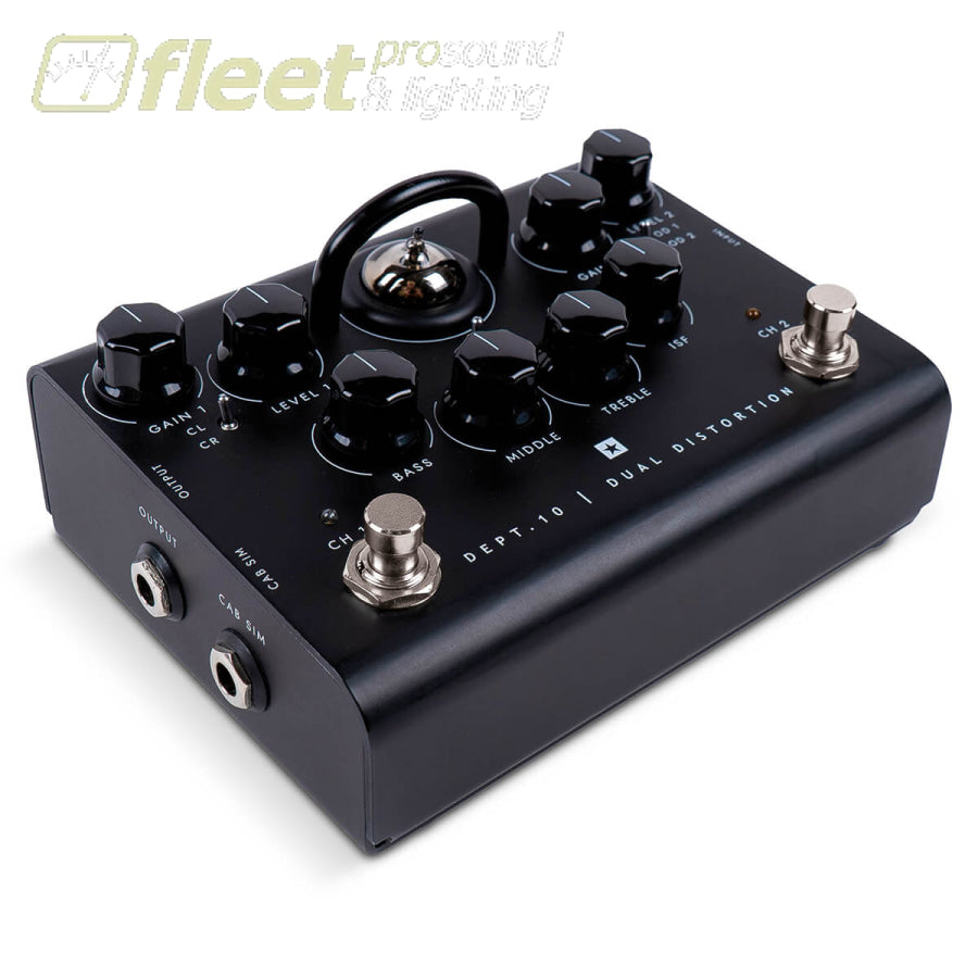 Blackstar Dept 10 Dual Tube Distortion Pedal – Fleet Pro Sound