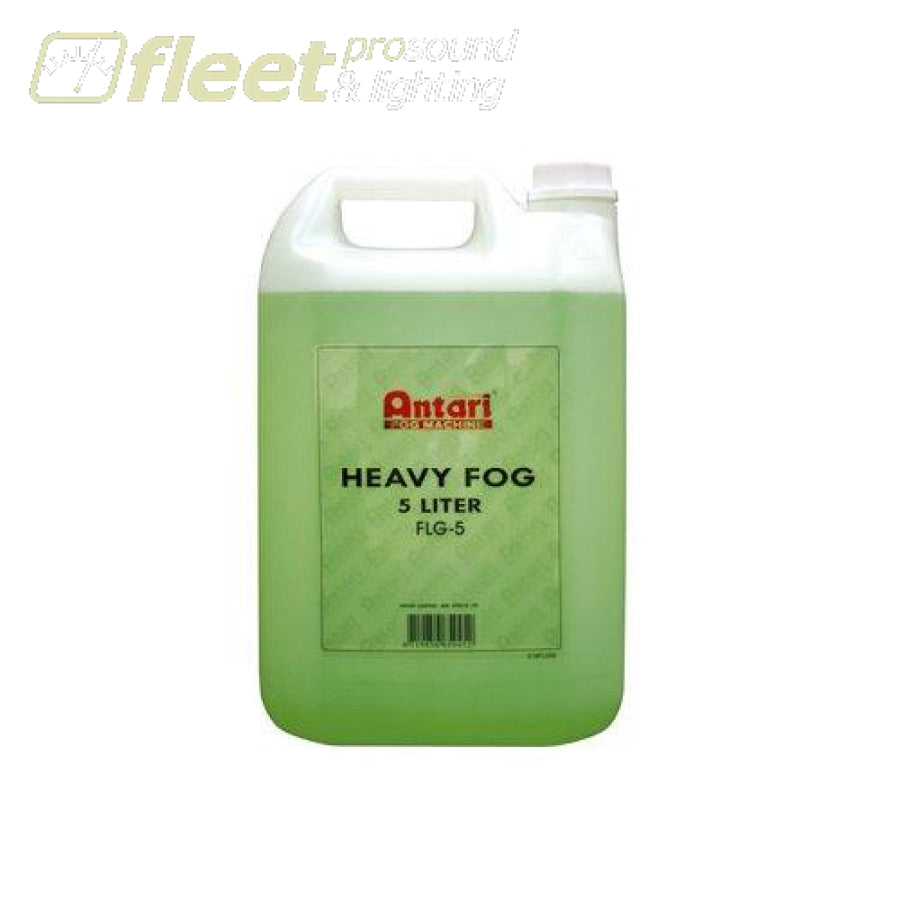 Antari FLG-5 霧液 5リットル×2 Antari FLG-5 Water Based Heavy Fog Fluid – Fleet Pro Sound
