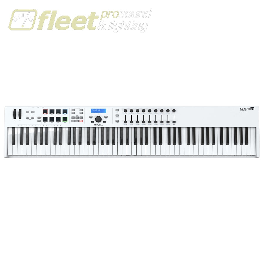 Arturia KeyLab Essential mk3 — 61 Key USB MIDI Keyboard Controller with  Analog Lab V Software Included