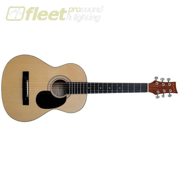 Beaver Creek Bctd601 3/4 Acoustic Guitar - Natural 6 String Acoustic Without Electronics