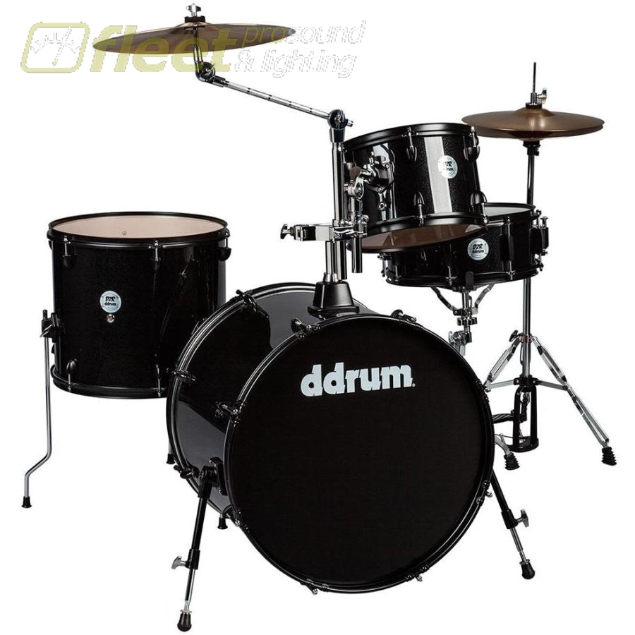 Ddrum D2R Drum kit complete with cymbals and hardware - Black