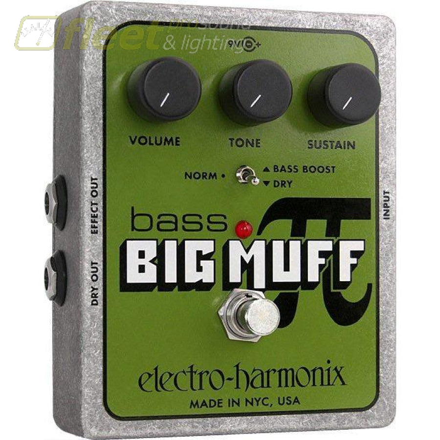 Electro Harmonix Bass Fuzz Effects Pedal – Fleet Pro Sound