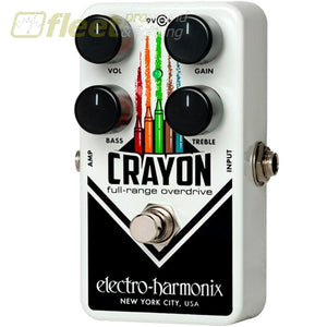 Electro-Harmonix Crayon 69 Overdrive Effect Pedal Guitar Distortion Pedals