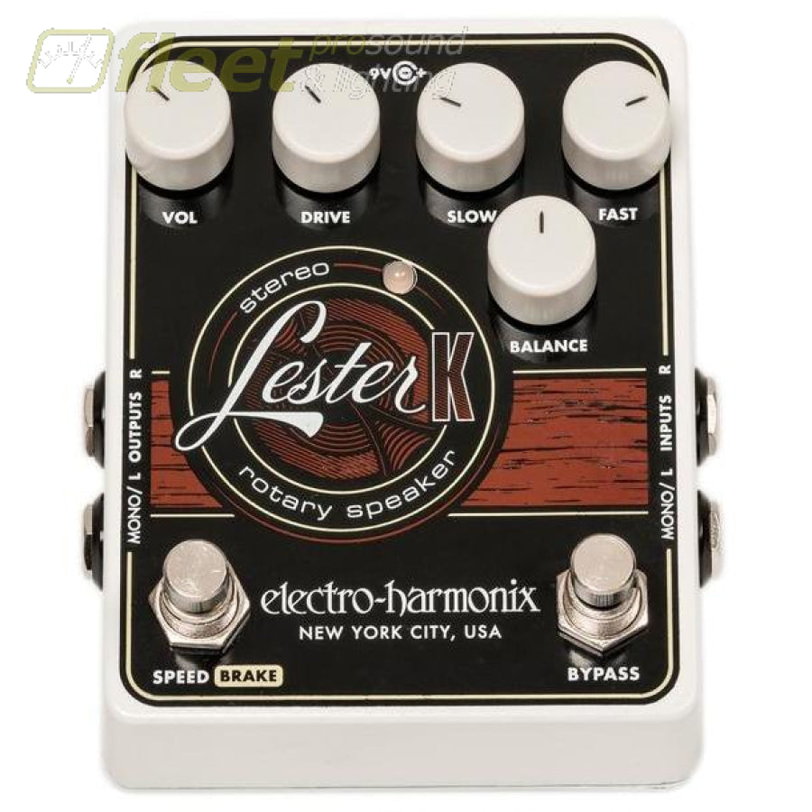 Electro-Harmonix LESTER-K Stereo Rotary Speaker Effect Pedal