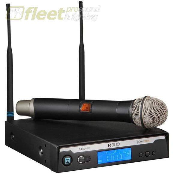 Electro-Voice R300-Hd Uhf Hand-Held Microphone Hand Held Wireless Systems