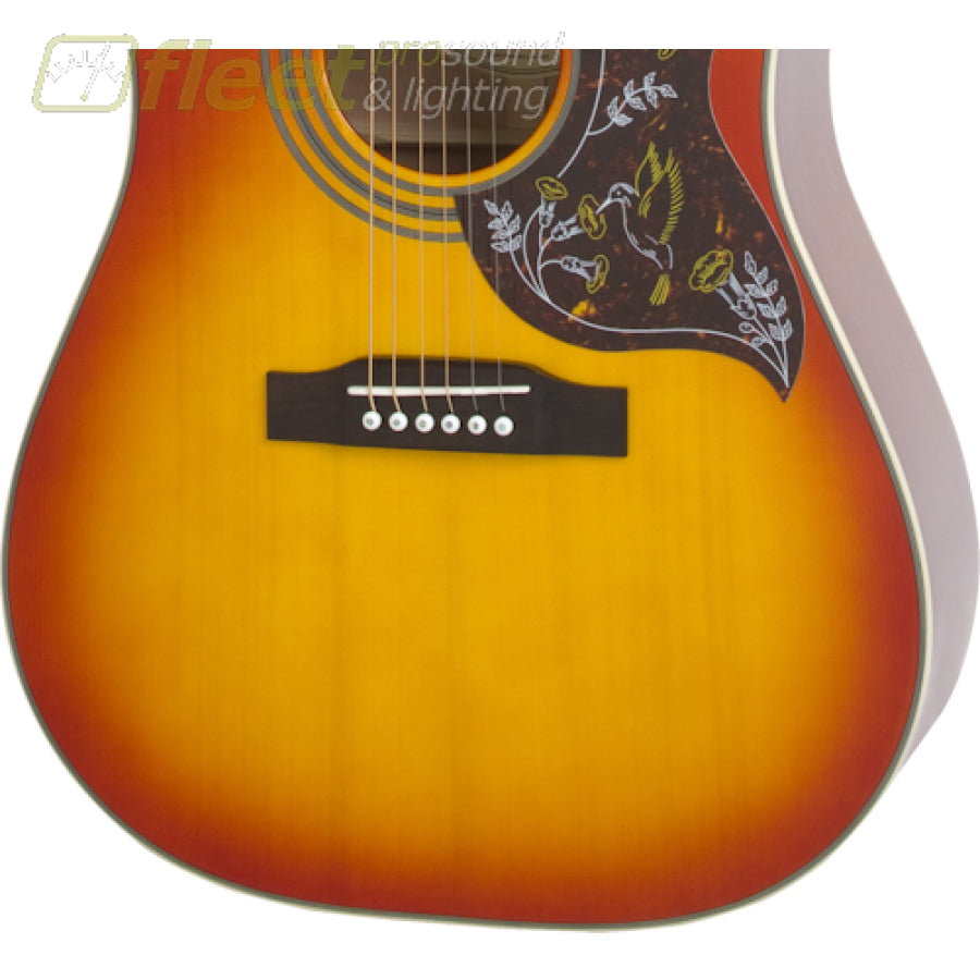 Epiphone EEHB-FCNH Hummingbird Pro Style Sprue Top Acoustic Guitar