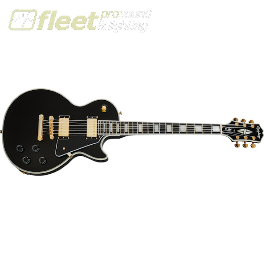 Epiphone EILC-EBGH Les Paul Custom Guitar - Ebony Finish – Fleet