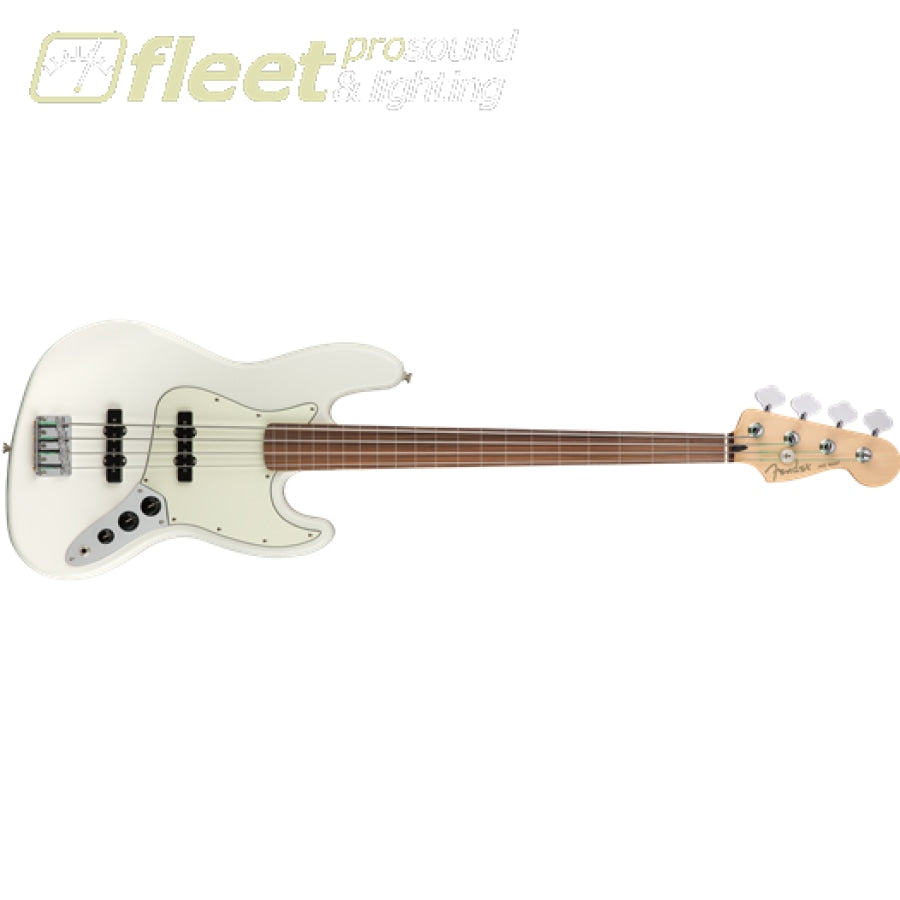 Fender 0149933515 PLAYER JAZZ BASS® FRETLESS - Polar White – Fleet