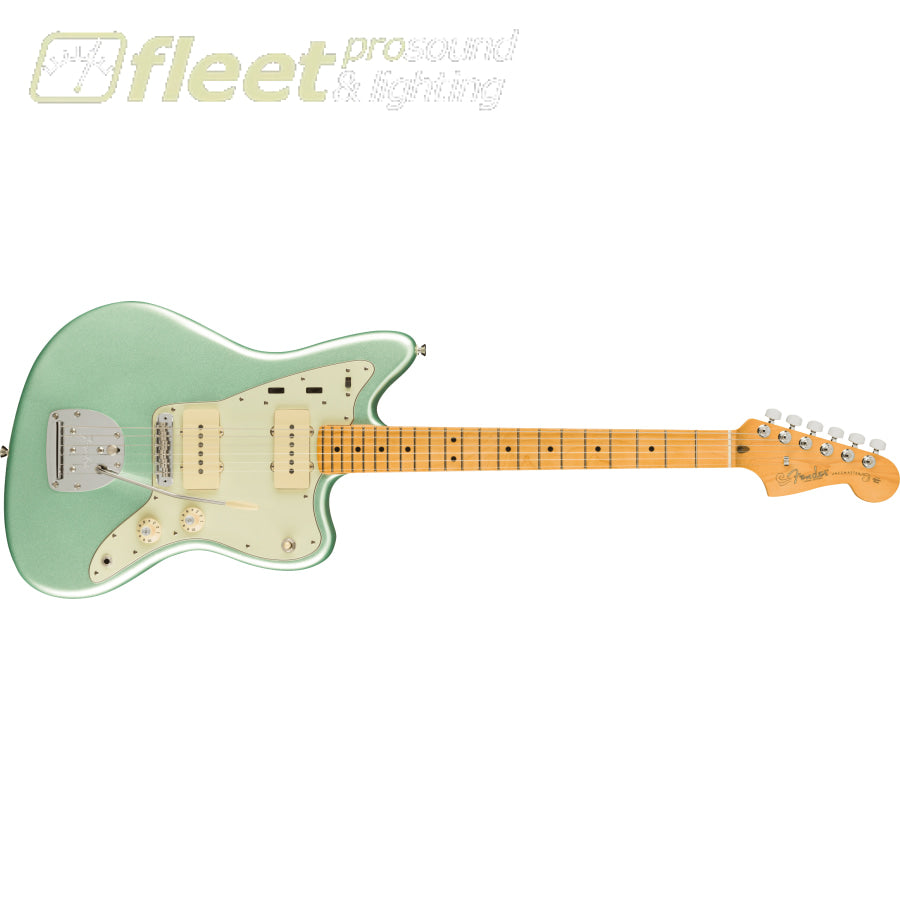 Fender American Professional II Jazzmaster Guitar, Maple Fingerboard -  Mystic Surf Green (0113972718)