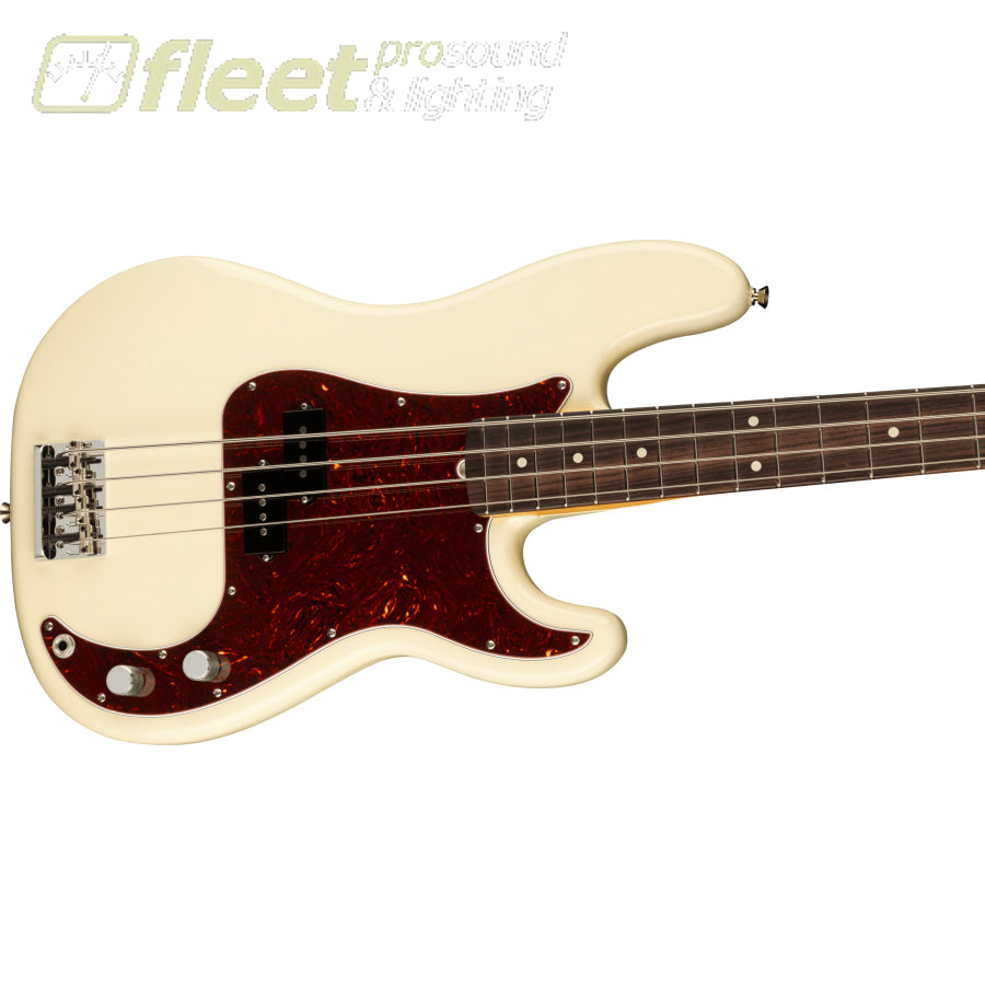 Fender American Professional II Precision Bass, Rosewood Fingerboard -  Olympic White (0193930705)