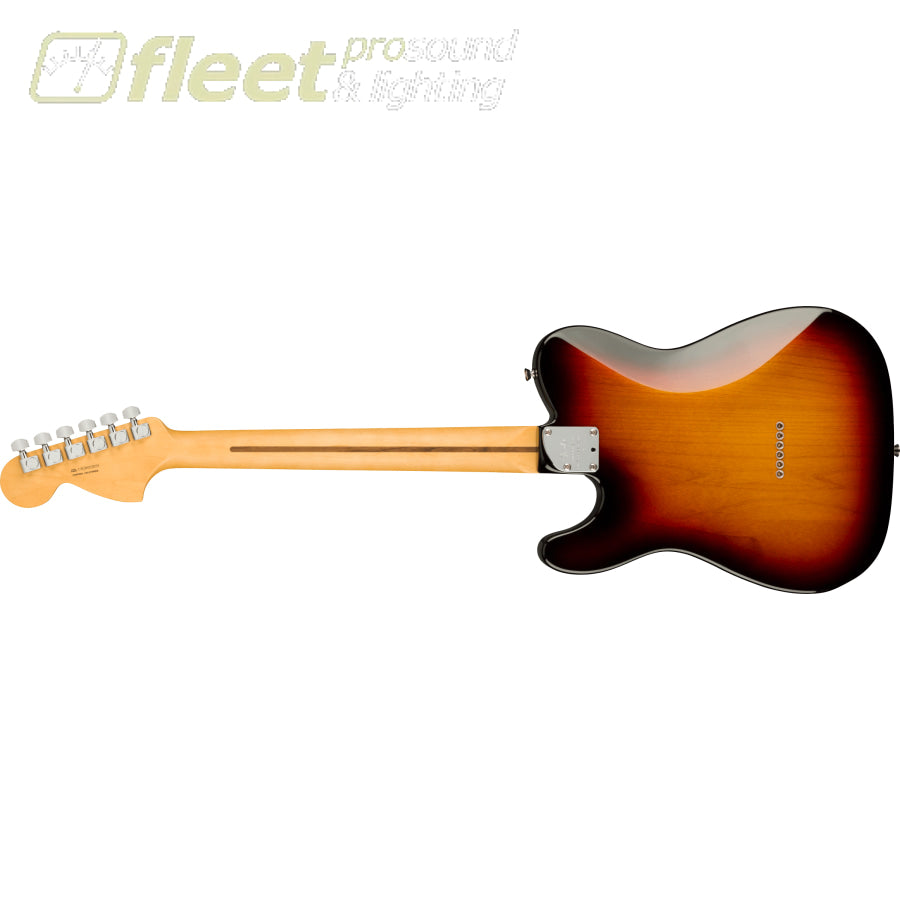 Fender American Professional II Telecaster Deluxe Guitar, Rosewood  Fingerboard - 3-Color Sunburst (0113960700)