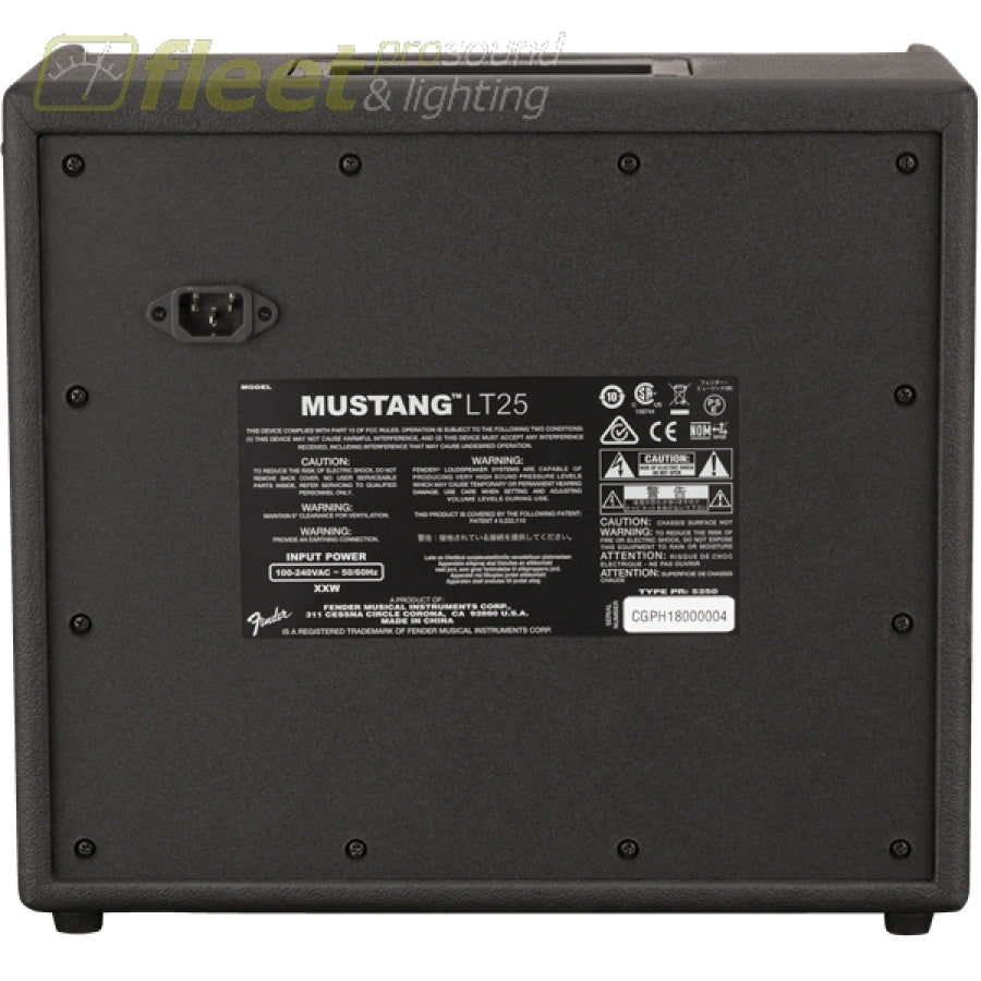 Fender Mustang 25LT Guitar Amp w/ Modeling (2311100000) – Fleet