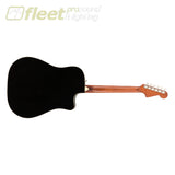 Fender Redondo Player Walnut Fingerboard Left-Handed Guitar - Jetty Black (0970718506) LEFT HANDED ACOUSTICS