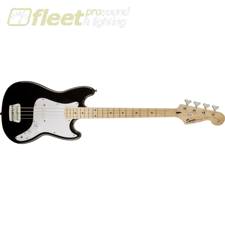 Fender Squier Bronco 4 String Bass Maple Fingerboard - Black