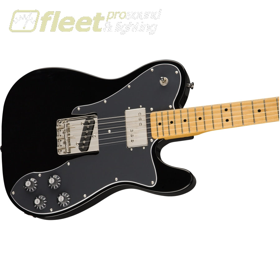 Fender Squier Classic Vibe '70s Telecaster Custom, Maple Fingerboard Guitar  - Black (0374050506)