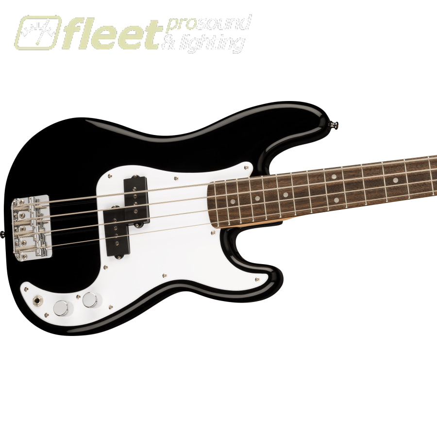 Fender Squier Mini P Bass Laurel Fingerboard   Black