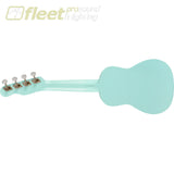 Fender Venice Soprano Uke Walnut Fingerboard - Daphne Blue (0971610504) UKULELES