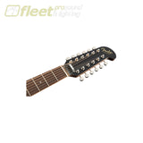 Fender Villager 12-String Walnut Fingerboard Guitar - Black V3 (0970753006) 12 STRING ACOUSTICS