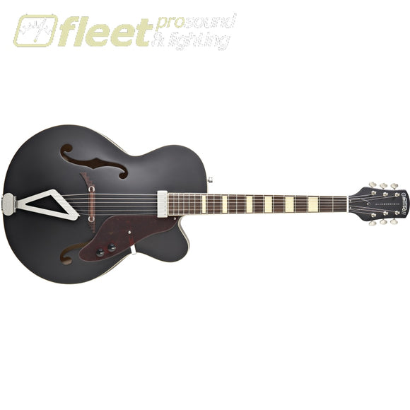 Gretsch G100Bkce Synchromatic Archtop Single-Cut With Synchromatic Tailpiece - Flat Black (2515831506) Hollow Body Guitars