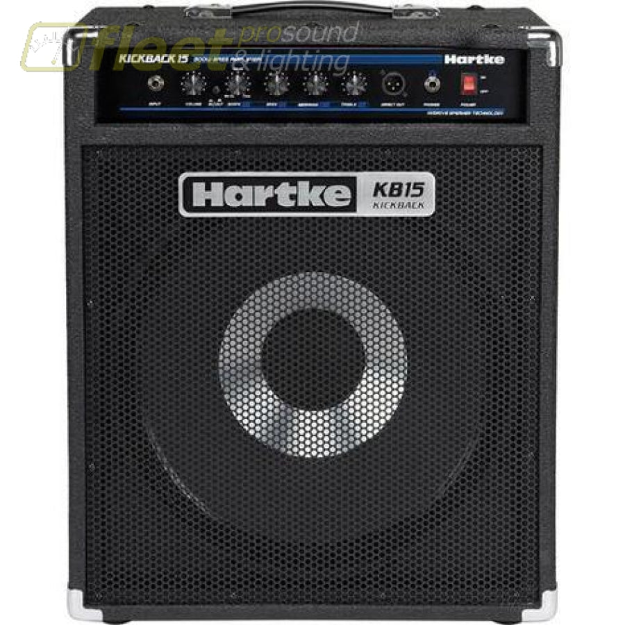 Hartke KB15 500W Lightweight Kickback Bass Combo Amp – Fleet Pro Sound
