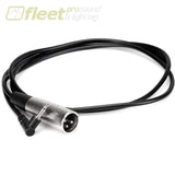 Hosa XVM-305M XLR3M to Right-Angle 3.5mm TS Male Mic Cable - 5FT MIC CABLES