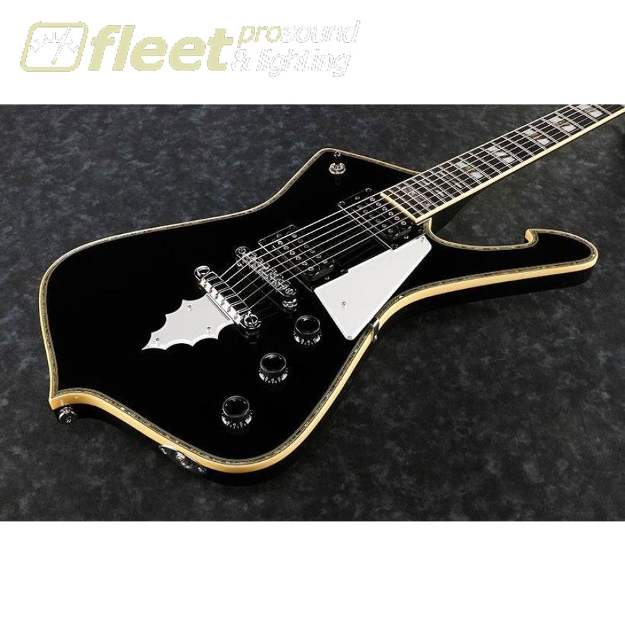 Ibanez PS120-BK Paul Stanley Signature Series Electric Guitar (Black)