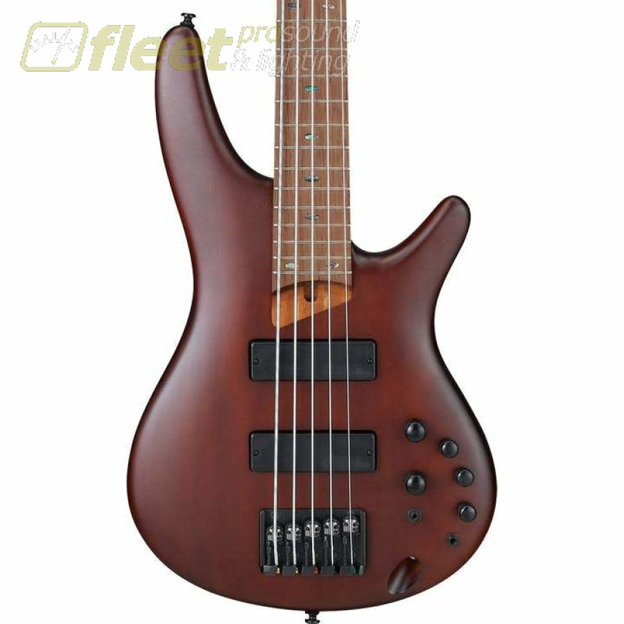 Ibanez SR505E-BM 5 String Bass Guitar In Brown Mahogany