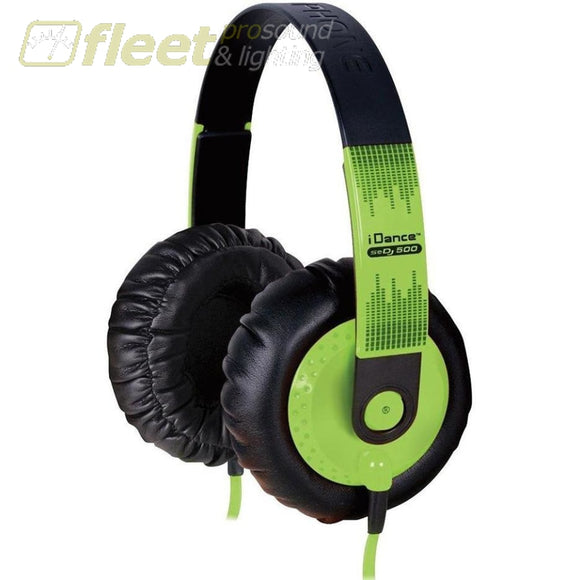 Idance Sedj500 Dj Headphone Green Prosumer Headphones