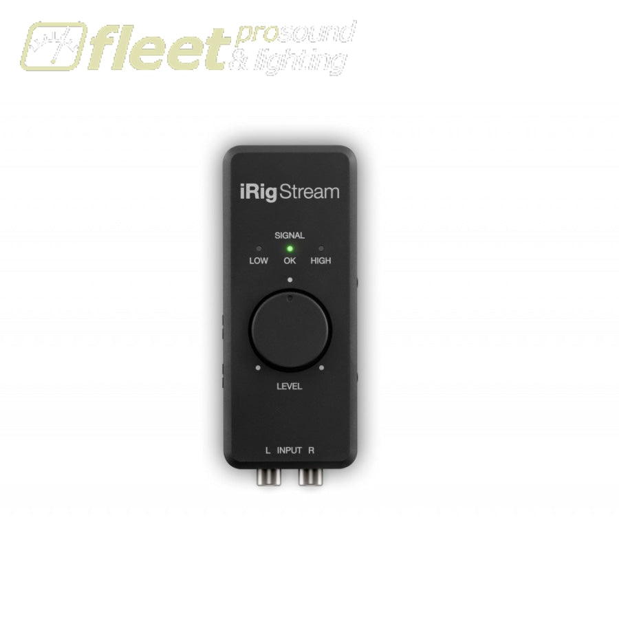 IK MULTIMEDIA IRIG STREAM IOS & USB AUDIO INTERFACE – Fleet Pro Sound