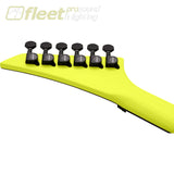 Jackson X Series Kelly KEXM Maple Fingerboard Guitar - Neon Yellow (2919904504) LOCKING TREMELO GUITARS