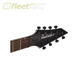 Jackson X Series Soloist Arch Top SLATX8Q MS Laurel Fingerboard Multi-Scale Guitar - Transparent Black Burst (2919904585) 7 & 8 STRING