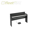 Korg Lp180-Bk 88-Key Nh Action Digital Piano 120 Poly 3 Pedals Black Cabinet Digital Pianos