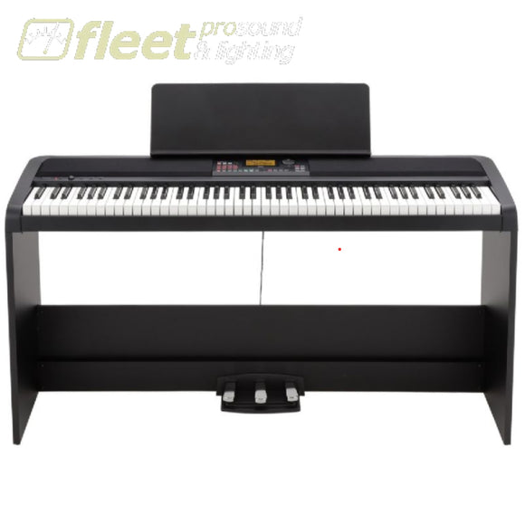 Korg XE20SP 88-Key NH Arranger Piano With Speakers Stand and 3 Pedals Included DIGITAL PIANOS