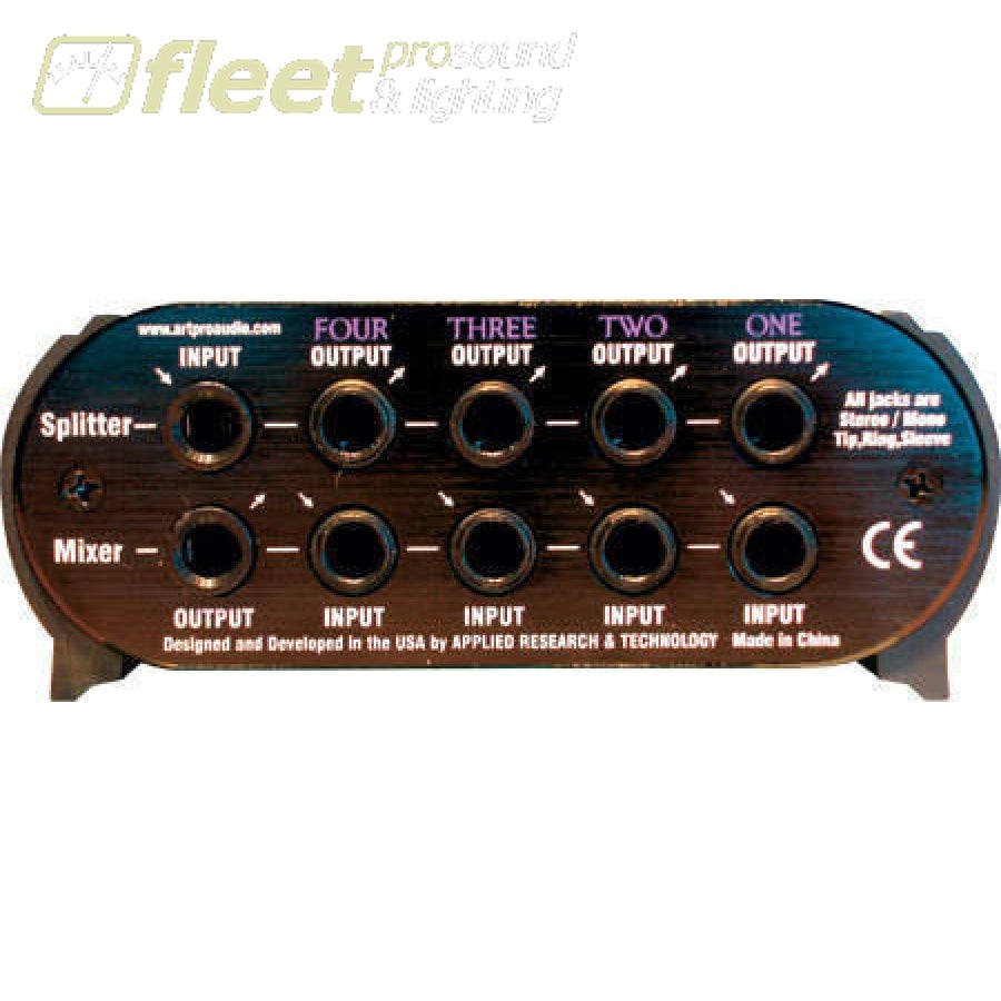 ART Pro Audio 4-Channel Splitter/Mixer - SPLITMIX4 – Fleet Pro Sound