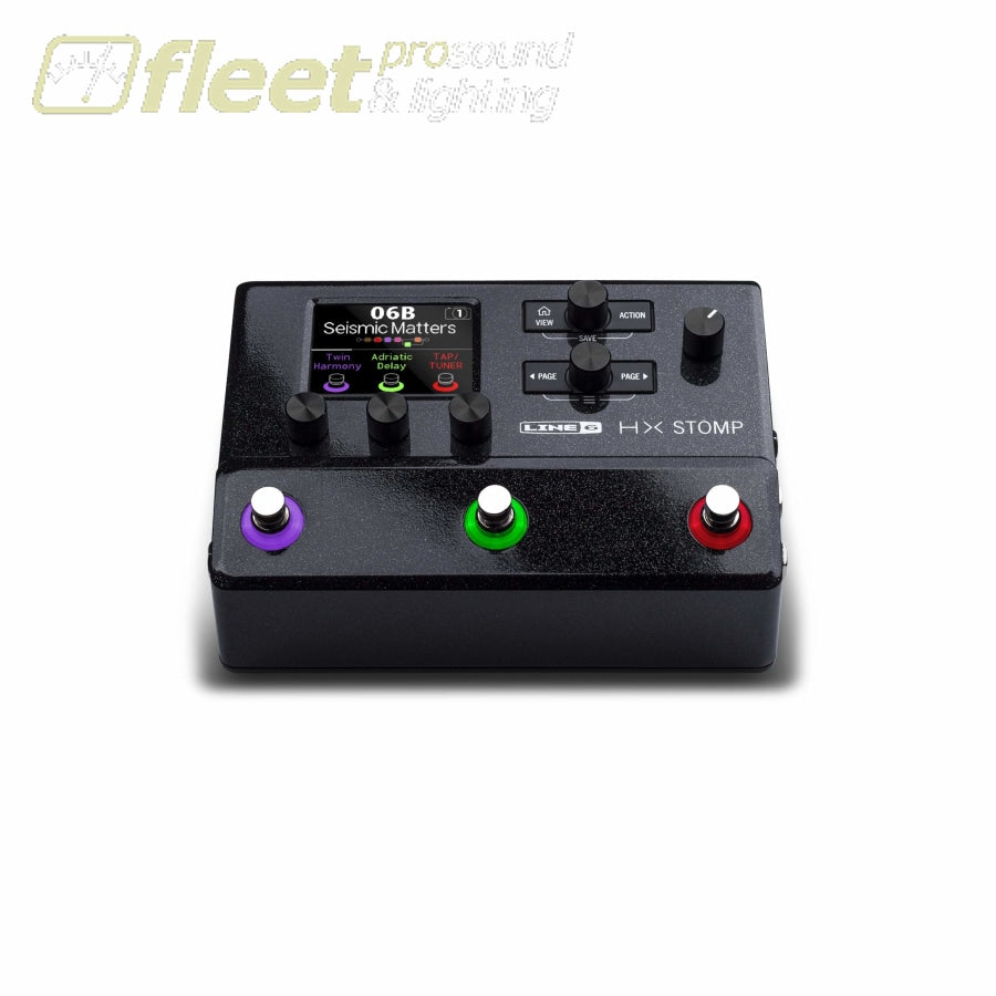 Line 6 HX Stomp Guitar Effects Pedal W/ Modeling – Fleet Pro Sound