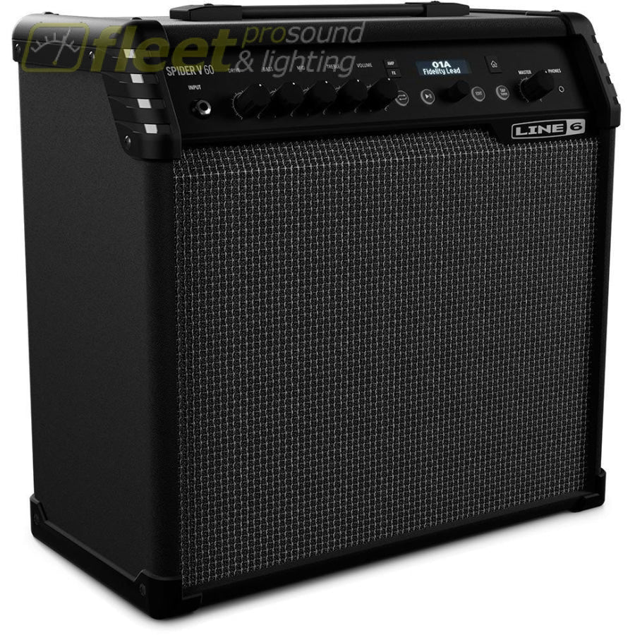 Line 6 Spider V 60 - 60 watt Guitar Combo Amp – Fleet Pro Sound