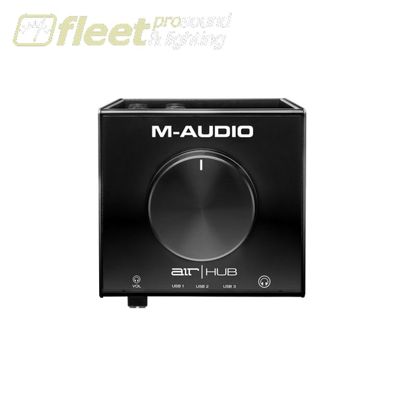 M-Audio AIRHUB USB Monitoring Interface with Built-In 3-Port Hub USB AUDIO INTERFACES