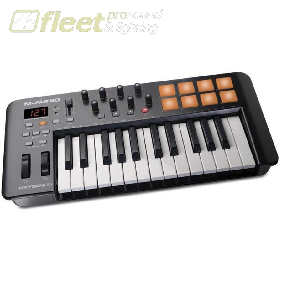 M-Audio Oxygen 25 MK IV USB MIDI Keyboard Controller – Fleet Pro Sound