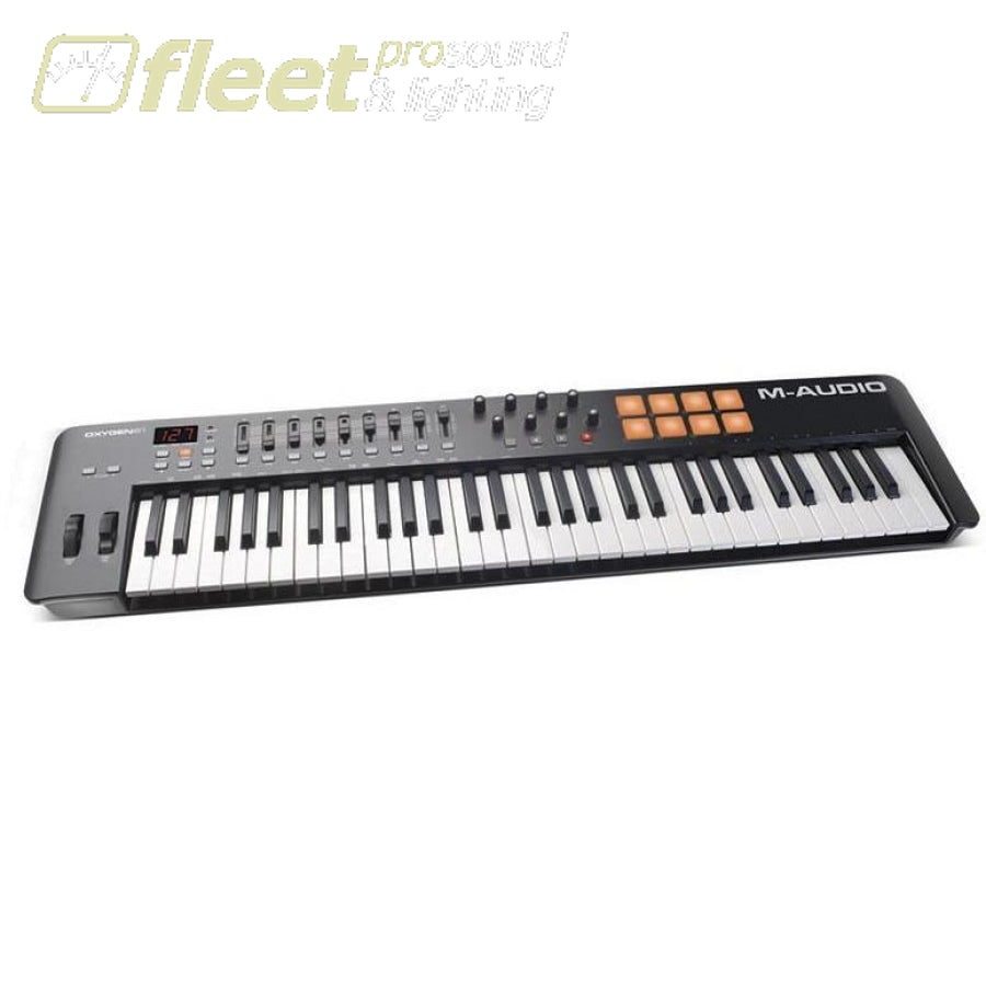 M-Audio Oxygen 61 MK IV USB MIDI Keyboard Controller – Fleet Pro Sound
