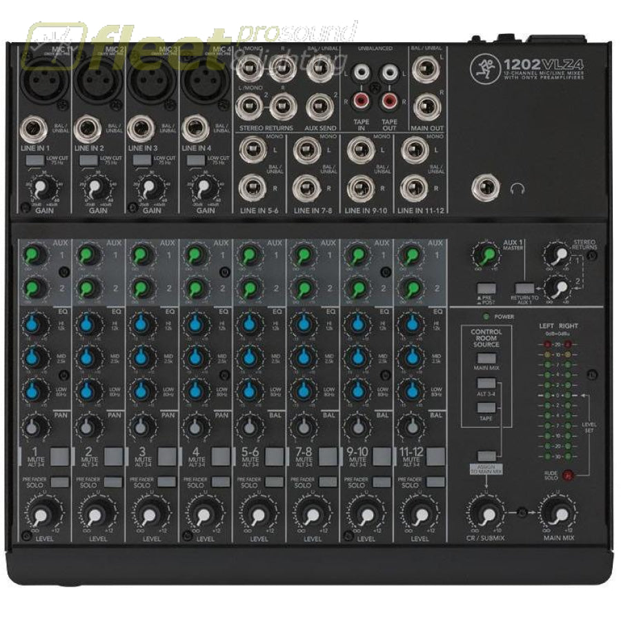 Mackie 1202VLZ4 12 Channel Mixer – Fleet Pro Sound