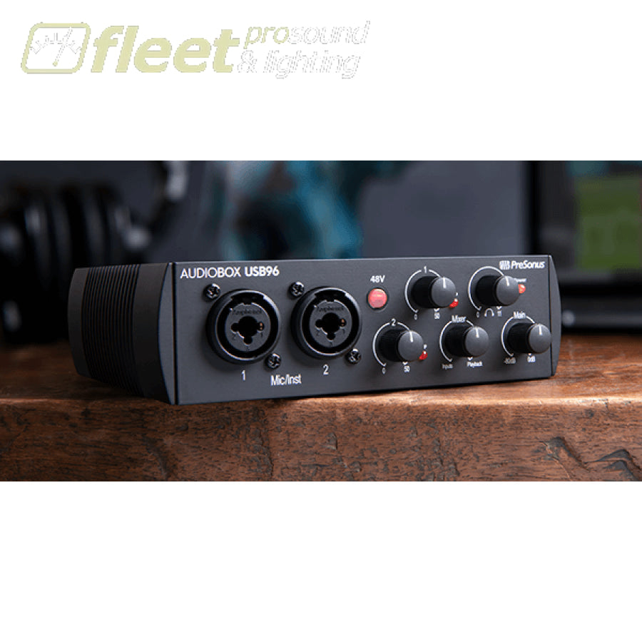 Audio　–　Anniversary　Pro　Presonus　Fleet　Interface　Edition　25th　AUDIOBOX96-25　Sound