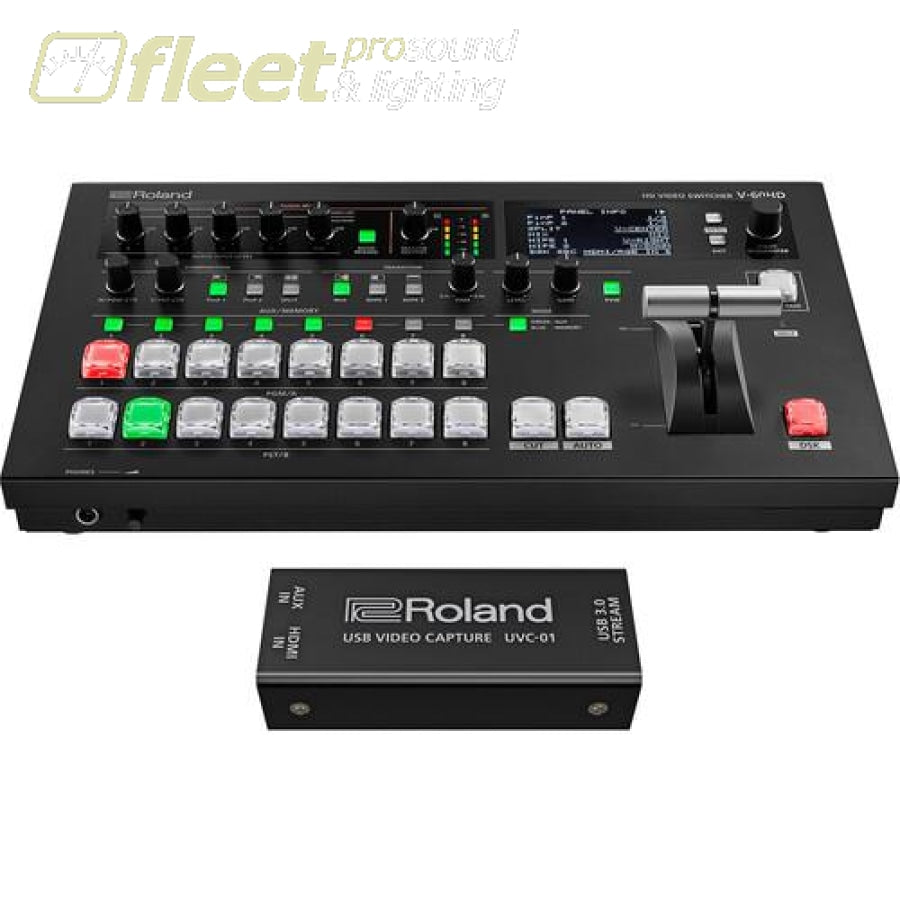Roland V-60HD-STR Switcher with UVC-01 Encoder Bundle – Fleet Pro