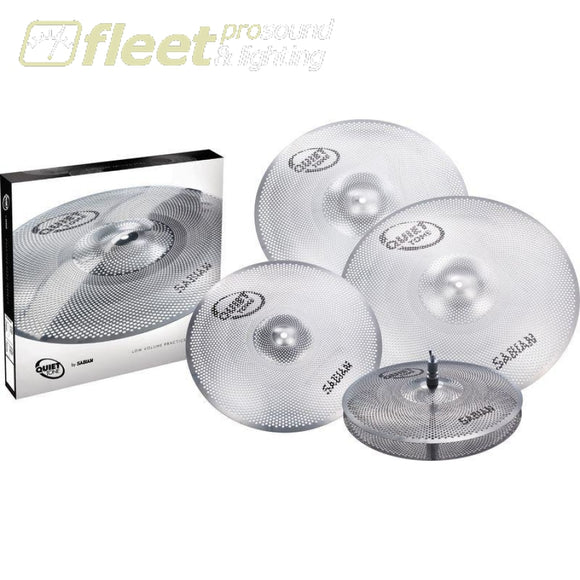 Sabian Qtpc504 Quiet Tone Cymbal Pack - 14Hh/16C/18C/20R Cymbal Kits