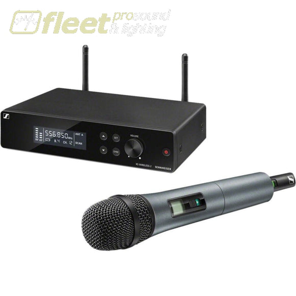 Sennheiser Xsw 2-865-A Wireless Handheld Microphone System With E865 Capsule Hand Held Wireless Systems