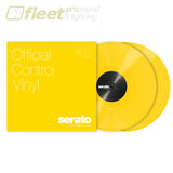 Serato 12 Performance Series Control Vinyl Pack (2 Vinyl) - Multiple Colours Available YELLOW DIRECT DRIVE TURNTABLES